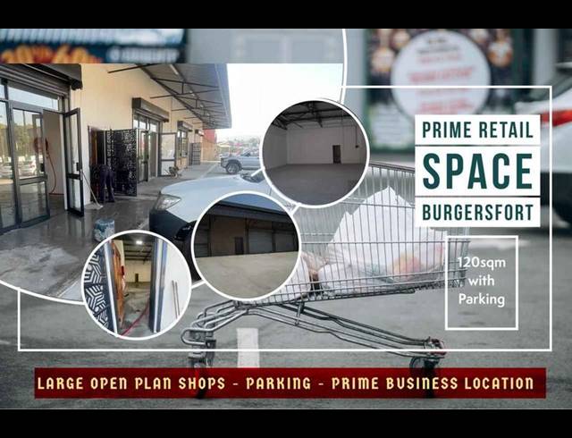 BUSINESS PROPERTY TO RENT IN BURGERSFORT